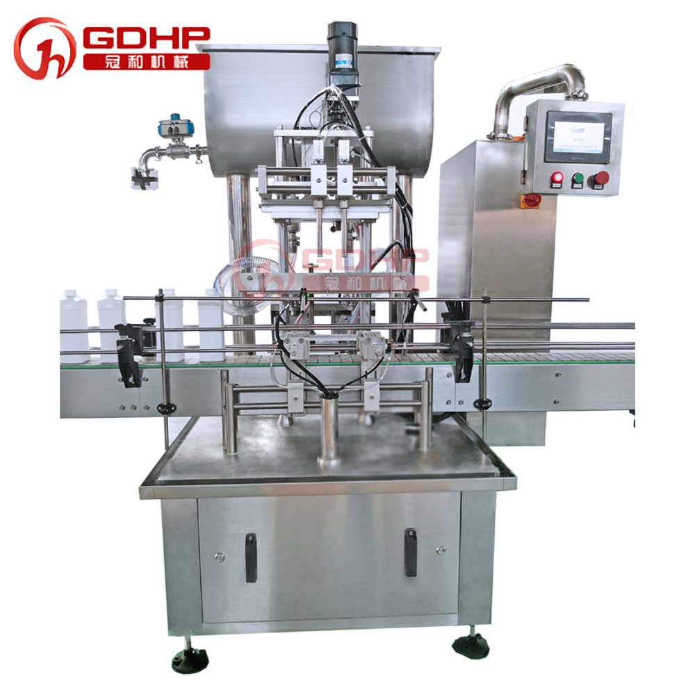 517單全自動雙頭轉(zhuǎn)子泵式液體灌裝機(jī)-2